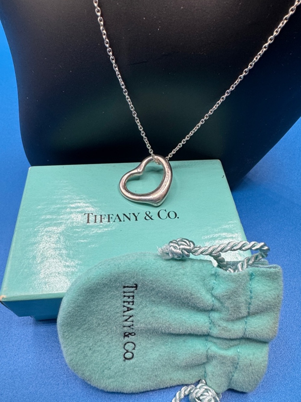 Tiffany & Co Open Heart Necklace